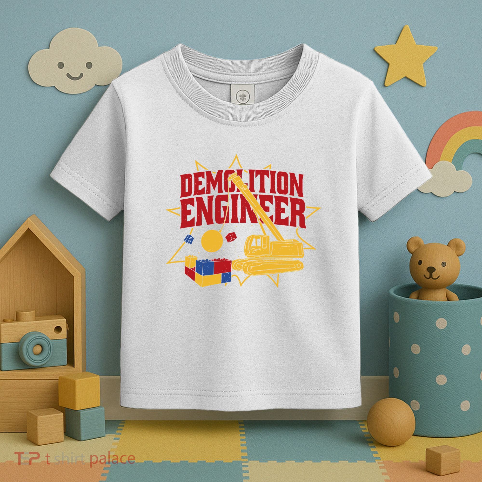 Demolition Engineer Toddler T-Shirt