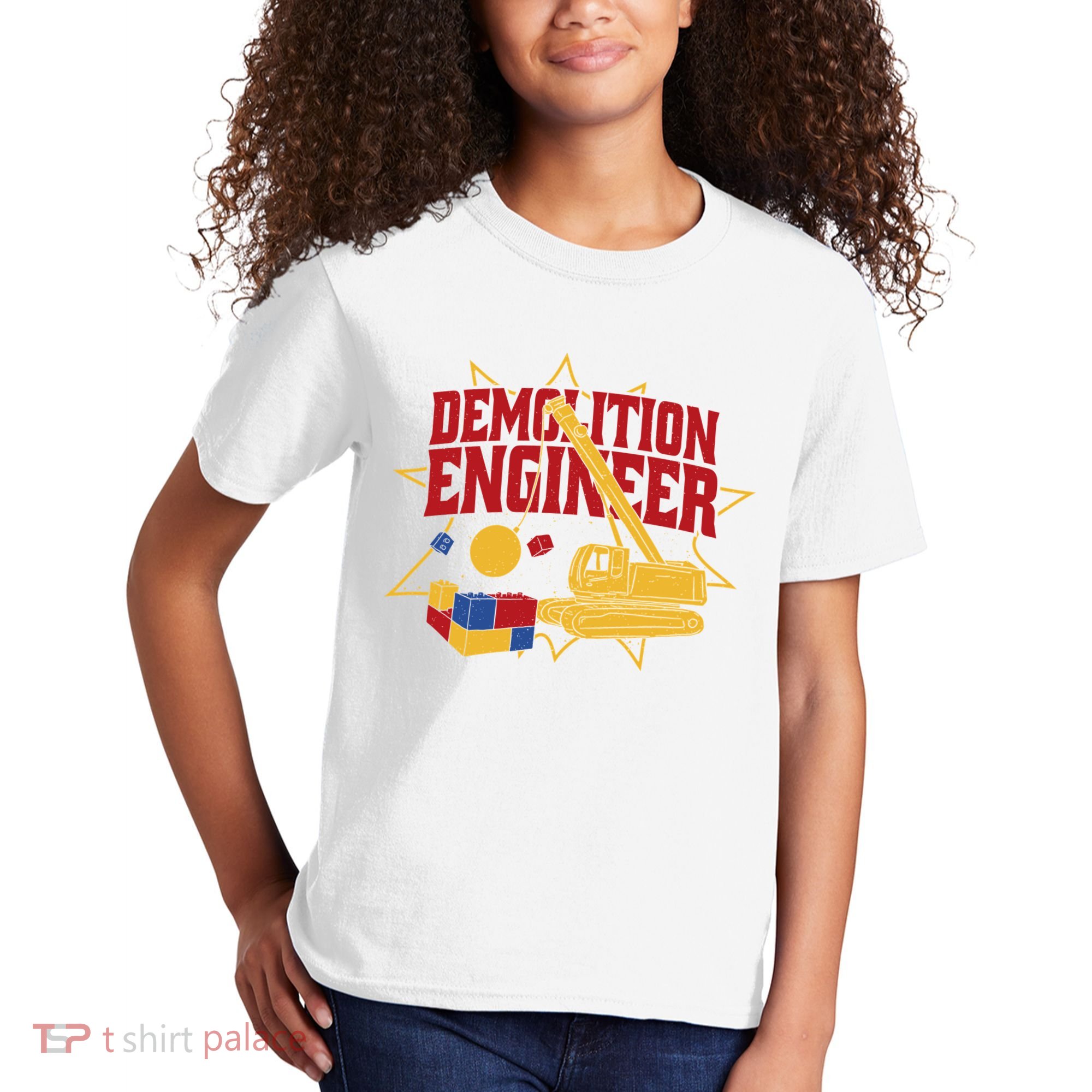 Demolition Engineer Kids T-Shirt