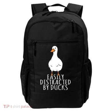 Duck Easily Distracted By Ducks Backpack