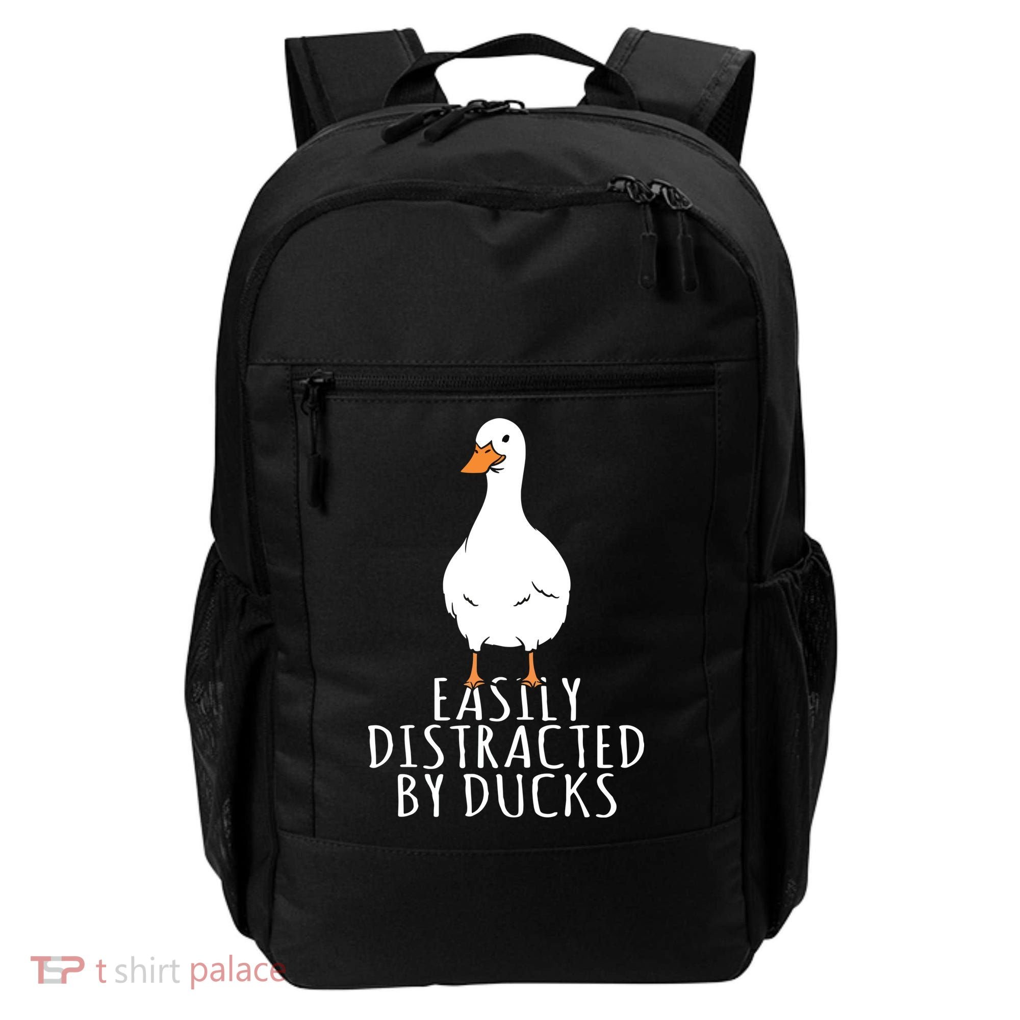 Duck Easily Distracted By Ducks Backpack