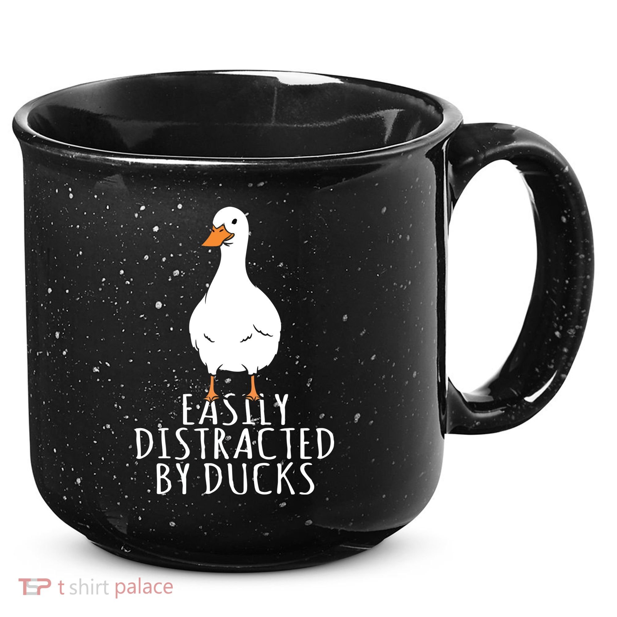 Duck Easily Distracted By Ducks 15oz Campfire Ceramic Mug