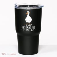 Duck Easily Distracted By Ducks Tumbler thumb 0