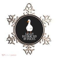 Duck Easily Distracted By Ducks Ornament thumb 0