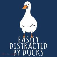 Duck Easily Distracted By Ducks Bucket Hat thumb 4