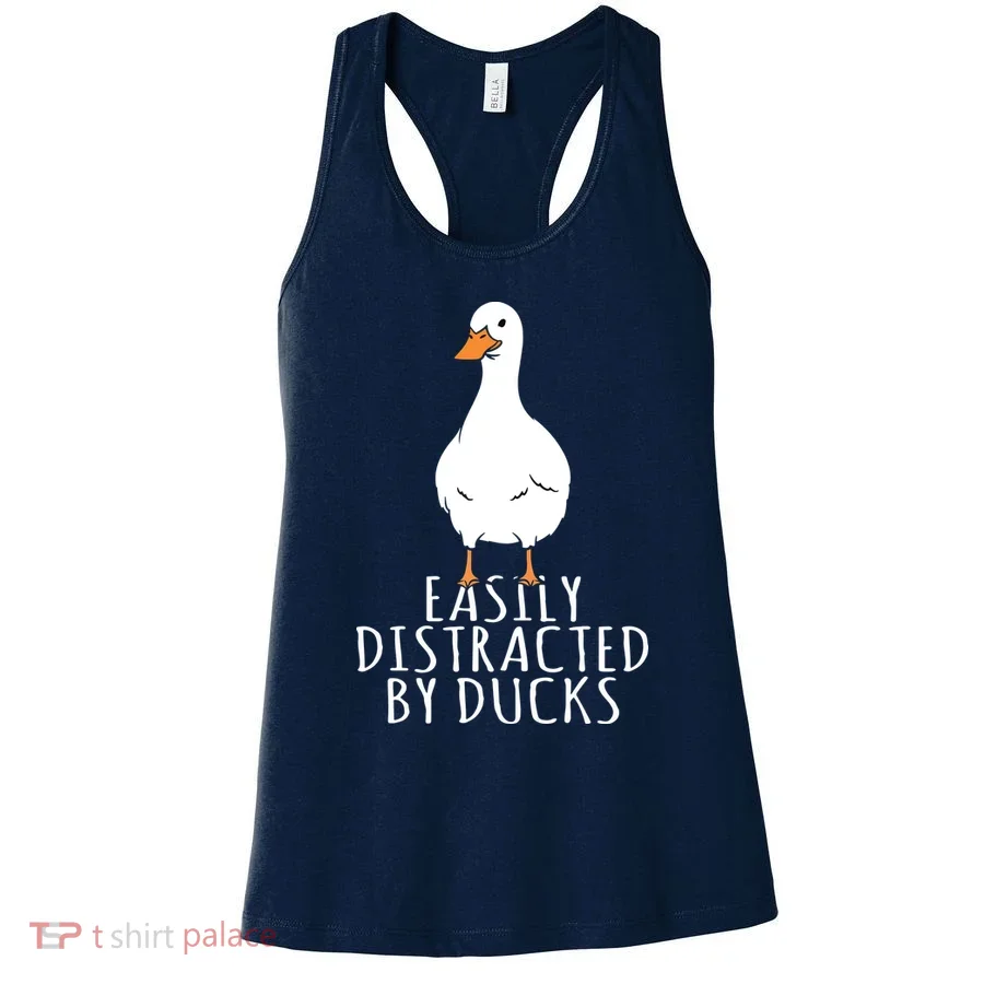 Duck Easily Distracted By Ducks Women's Tank Top