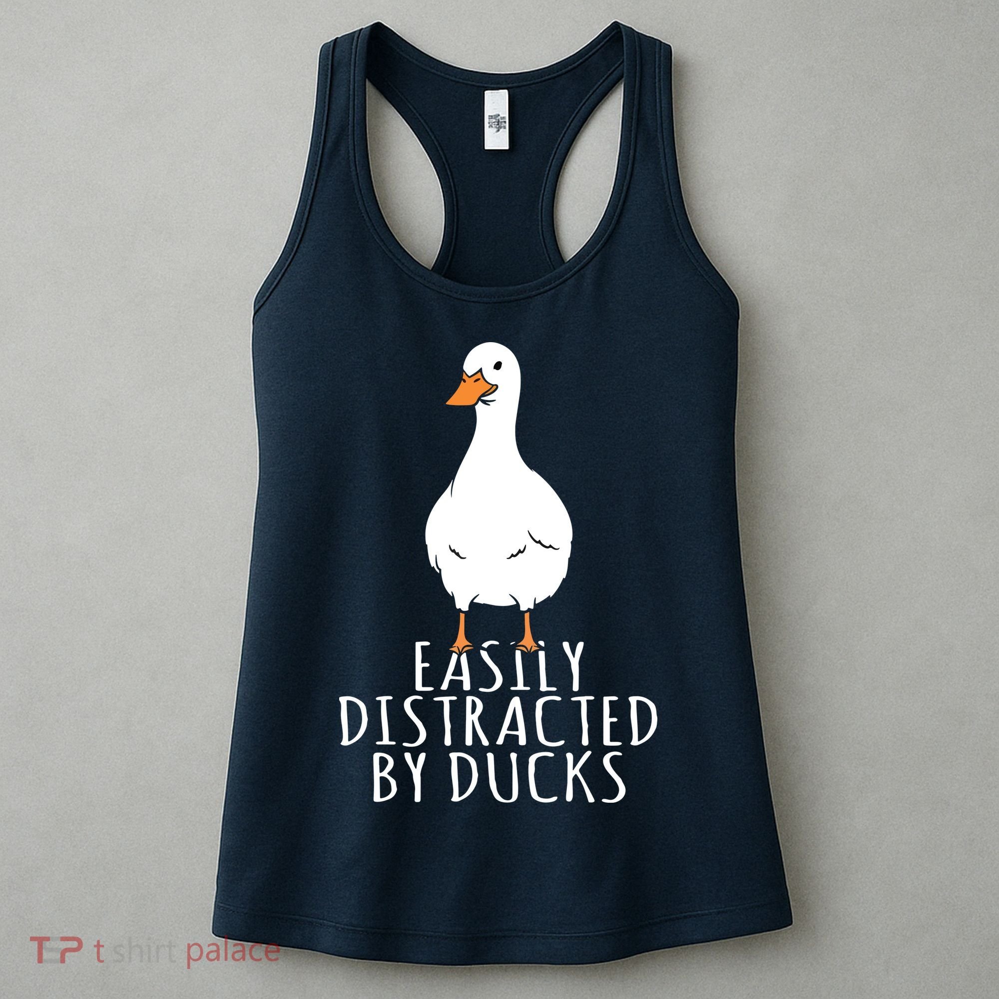 Duck Easily Distracted By Ducks Women's Tank Top