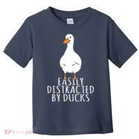Duck Easily Distracted By Ducks Toddler T-Shirt thumb 0