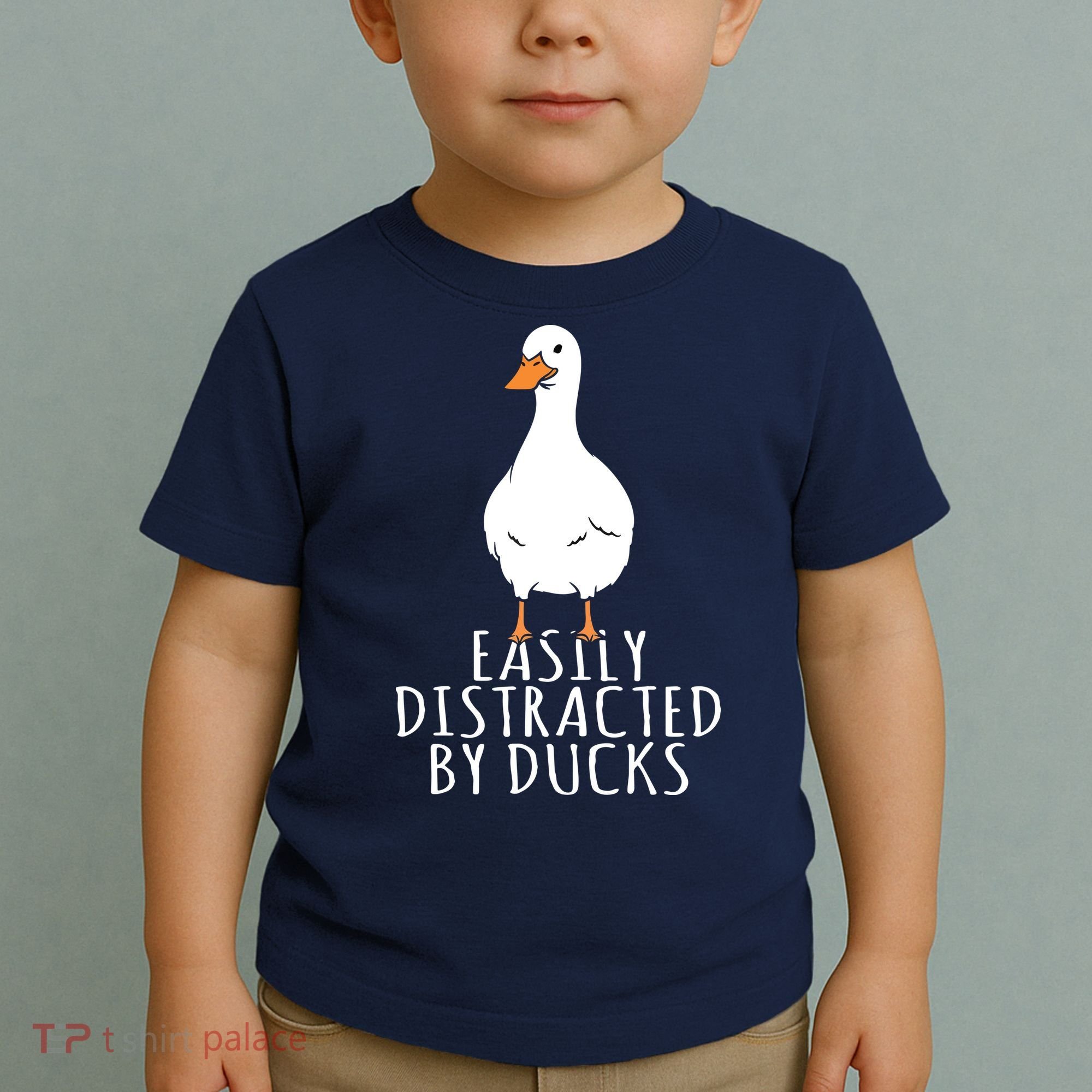 Duck Easily Distracted By Ducks Toddler T-Shirt