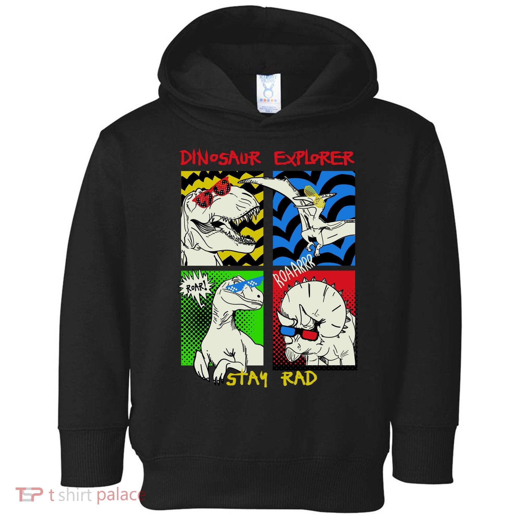 Dinosaur Explorer Toddler Hoodie