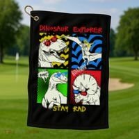 Dinosaur Explorer Golf Towel thumb 1