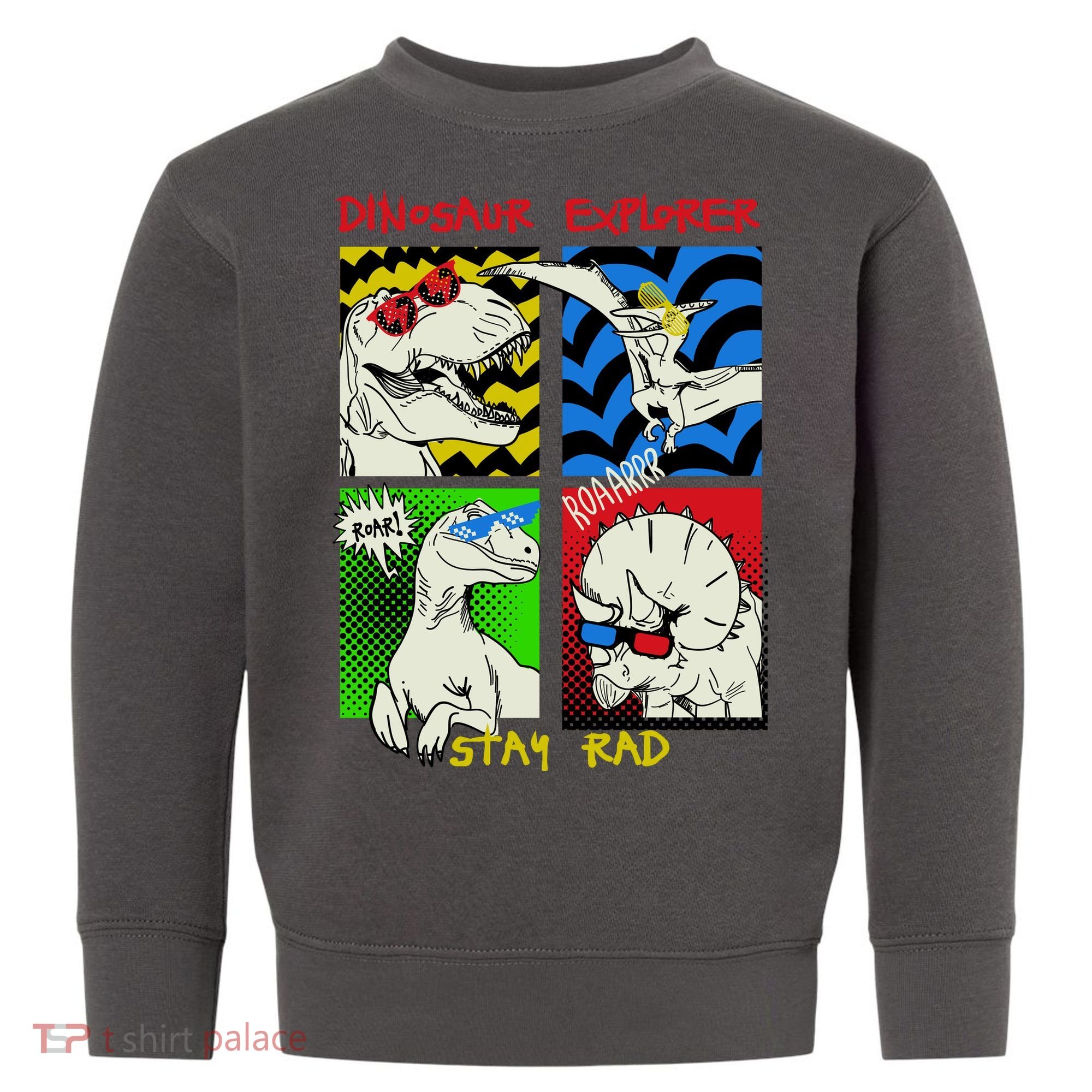 Dinosaur Explorer Toddler Sweatshirt