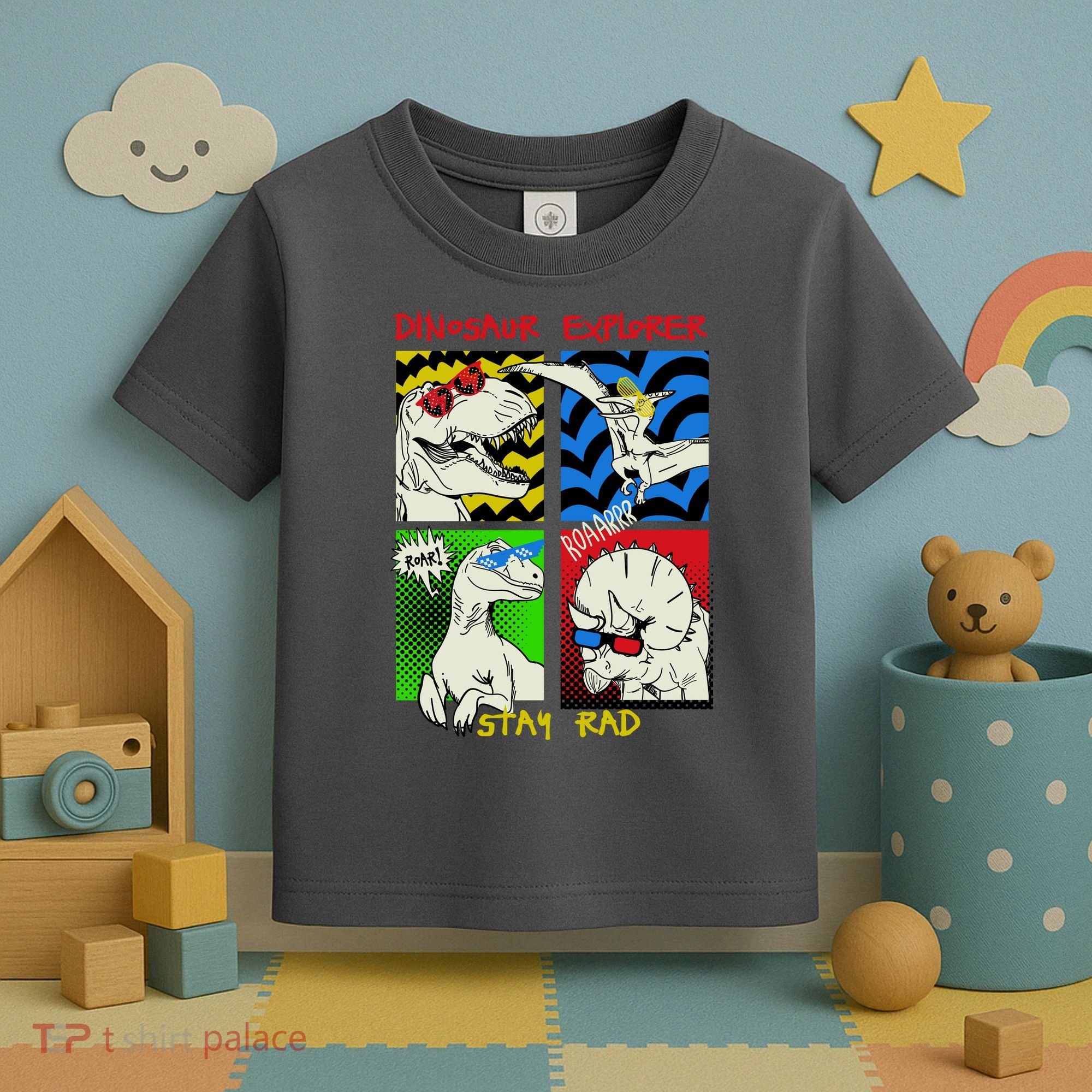 Dinosaur Explorer Toddler T-Shirt