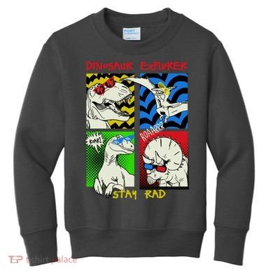 Dinosaur Explorer Kids Sweatshirt