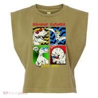 Dinosaur Explorer Garment-Dyed Women's Muscle Tee thumb 0