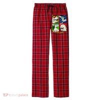 Dinosaur Explorer Men's Flannel Plaid Pajama Pants thumb 0
