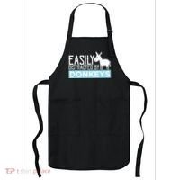 Donkeys Easily Distracted Donkey Gifts For Donkey Lovers Apron thumb 0