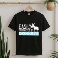 Donkeys Easily Distracted Donkey Gifts For Donkey Lovers T-Shirt thumb 2