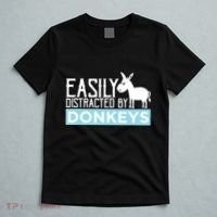 Donkeys Easily Distracted Donkey Gifts For Donkey Lovers T-Shirt thumb 5