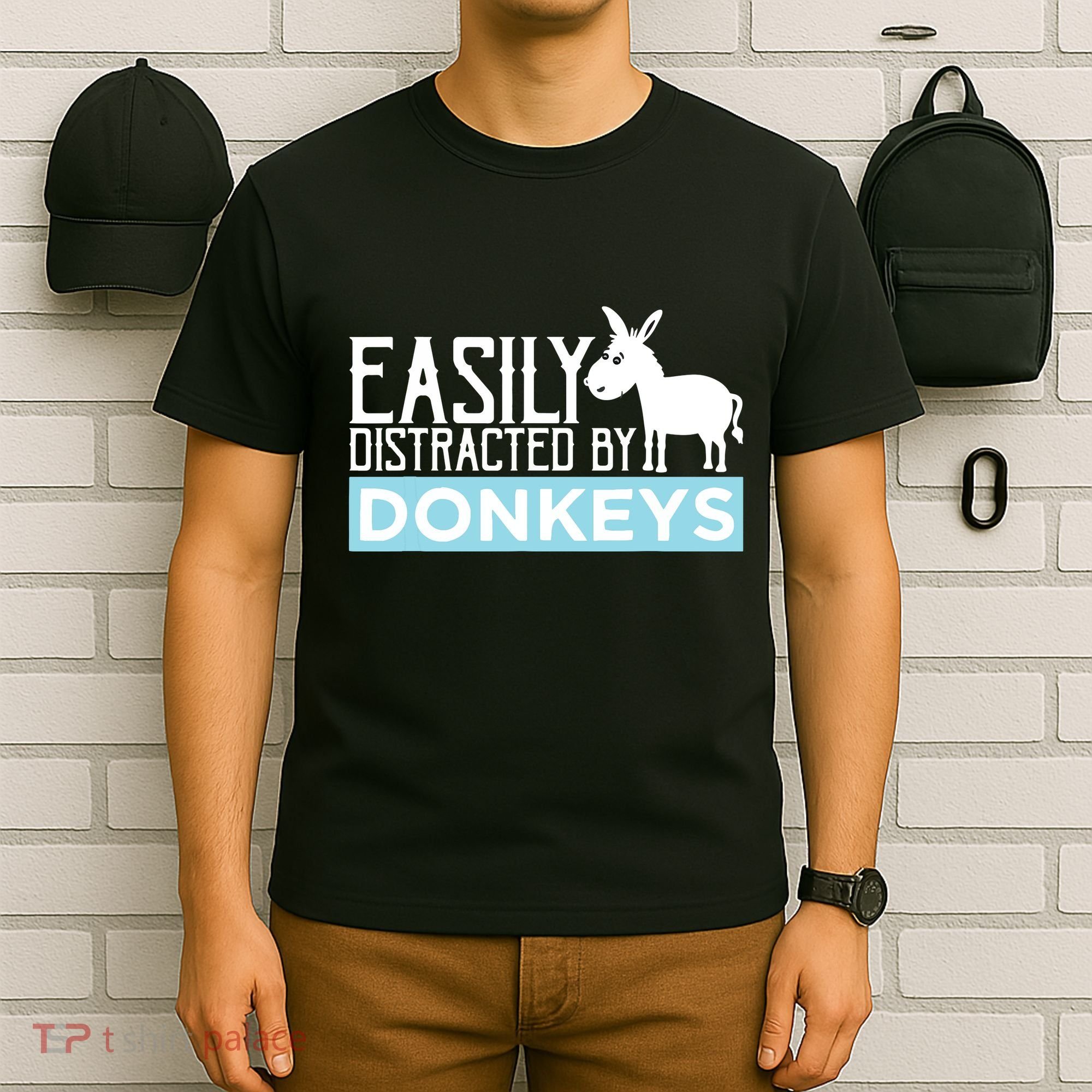 Donkeys Easily Distracted Donkey Gifts For Donkey Lovers T-Shirt