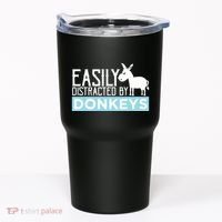Donkeys Easily Distracted Donkey Gifts For Donkey Lovers Tumbler thumb 0