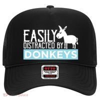 Donkeys Easily Distracted Donkey Gifts For Donkey Lovers Hat thumb 0