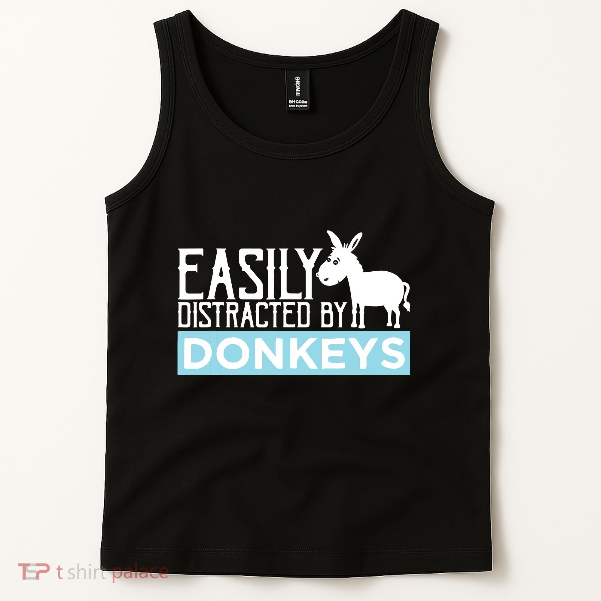 Donkeys Easily Distracted Donkey Gifts For Donkey Lovers Tank Top