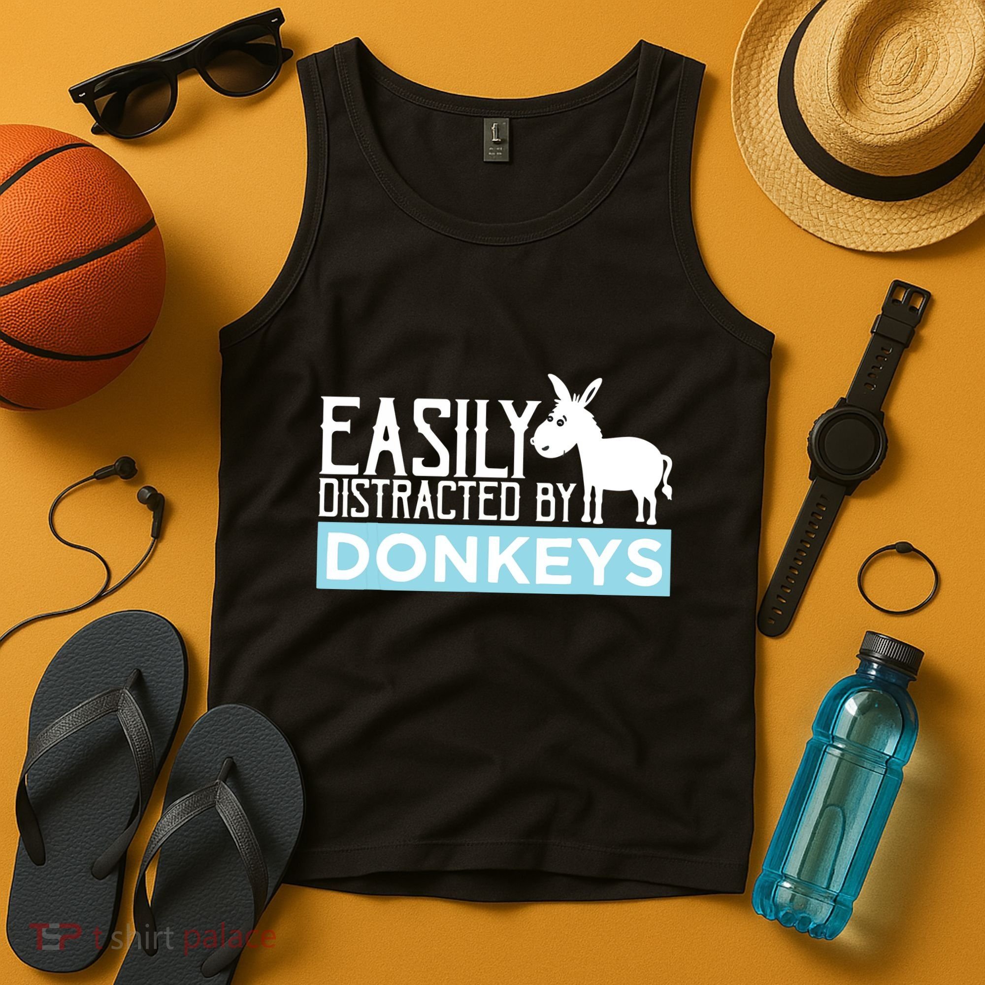 Donkeys Easily Distracted Donkey Gifts For Donkey Lovers Tank Top