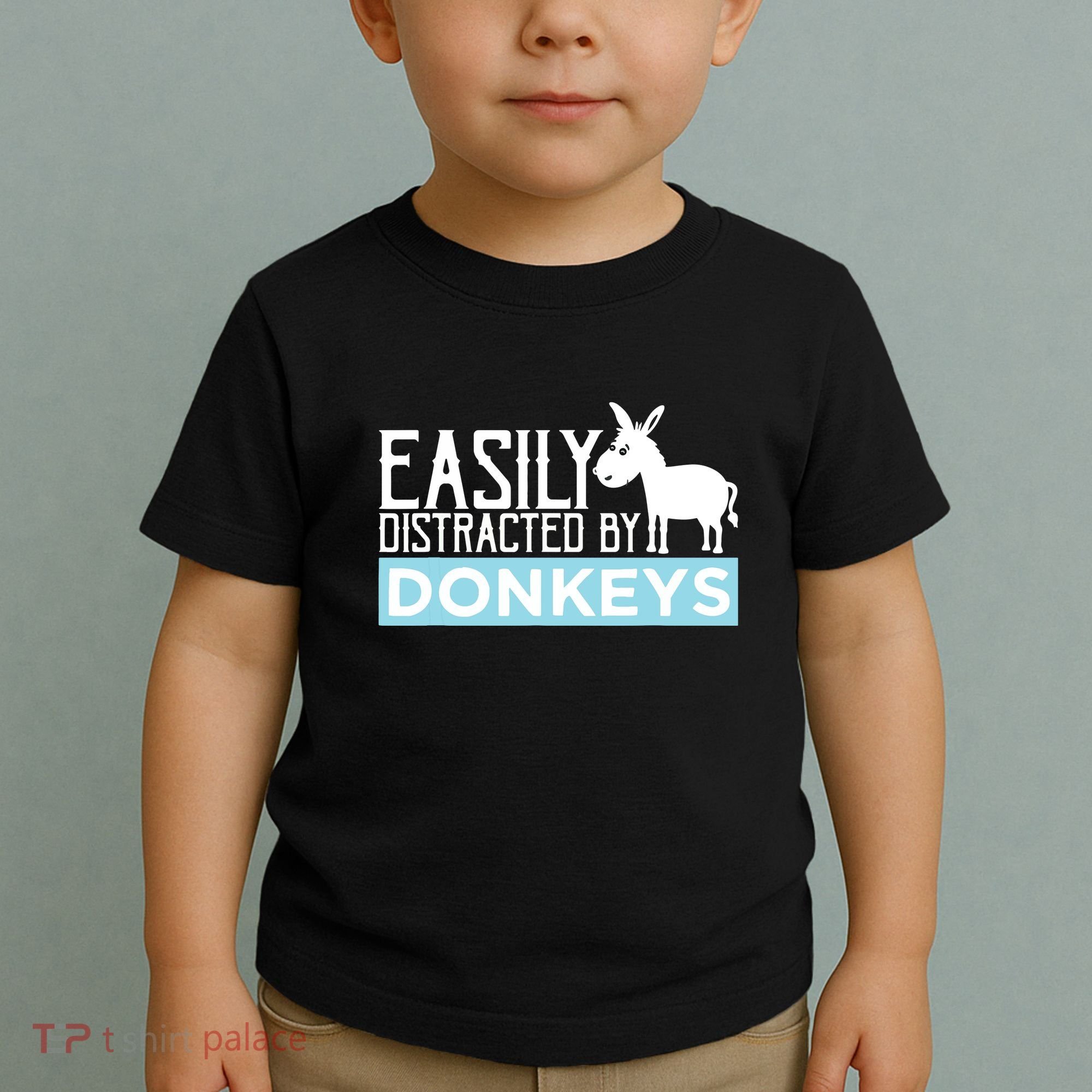 Donkeys Easily Distracted Donkey Gifts For Donkey Lovers Toddler T-Shirt