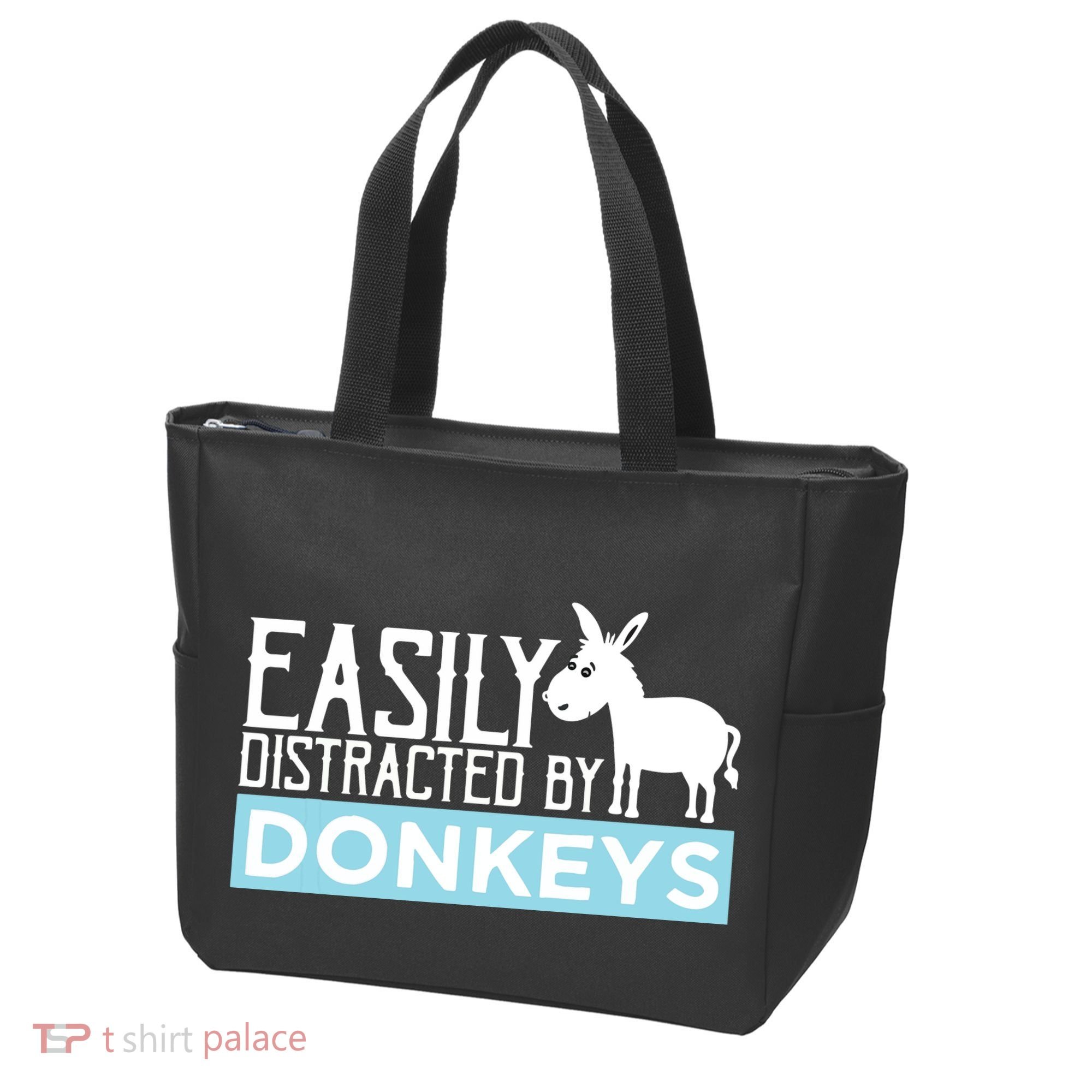 Donkeys Easily Distracted Donkey Gifts For Donkey Lovers Tote Bag