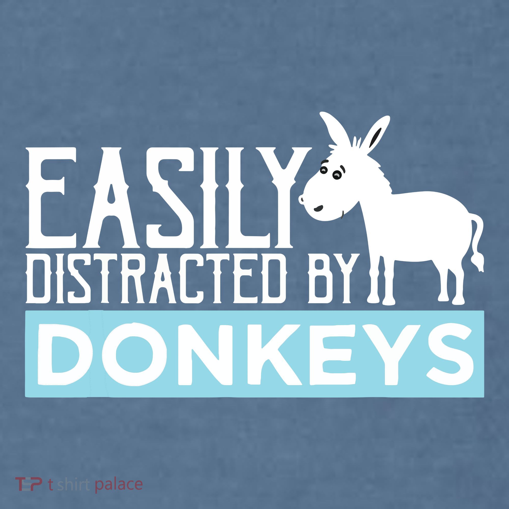 Donkeys Easily Distracted Donkey Gifts For Donkey Lovers Comfort Colors Garment-Dyed Hooded Sweatshirt