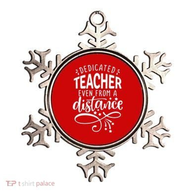 Dedicated Teacher Even From A Distance Ornament