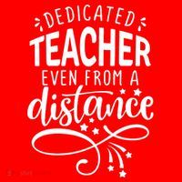 Dedicated Teacher Even From A Distance Ornament thumb 1