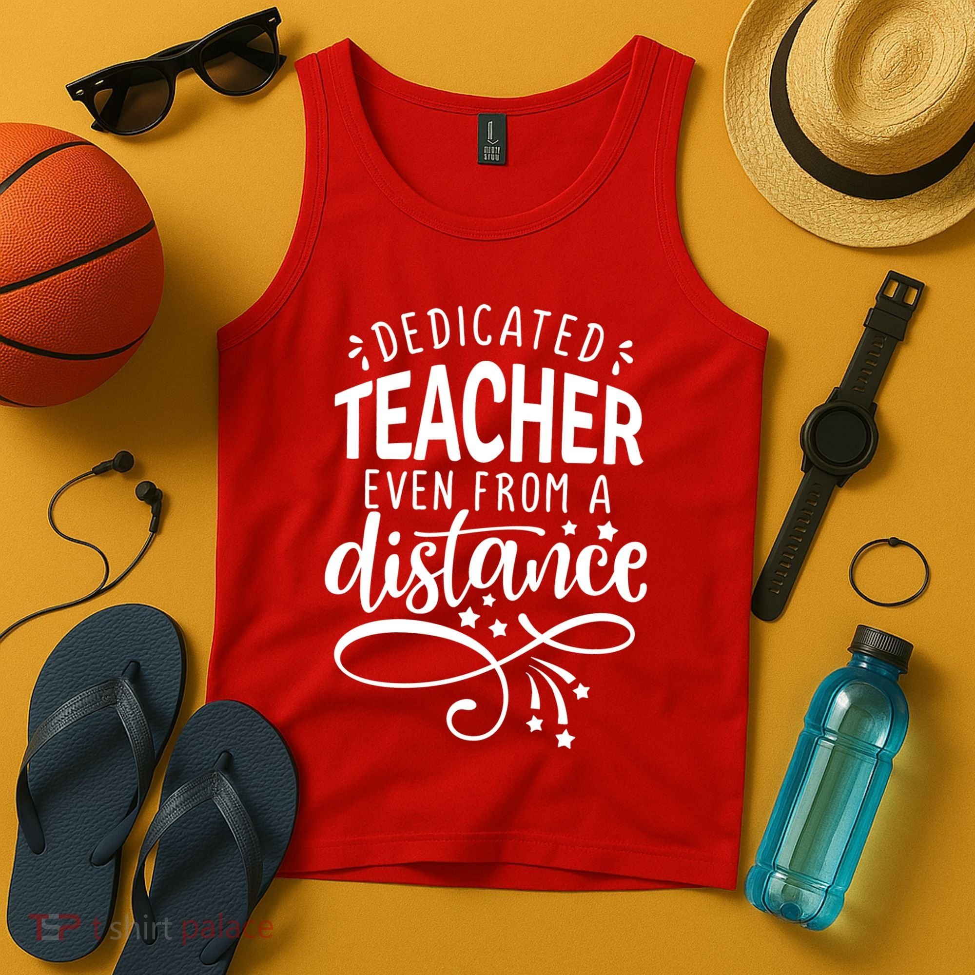 Dedicated Teacher Even From A Distance Tank Top