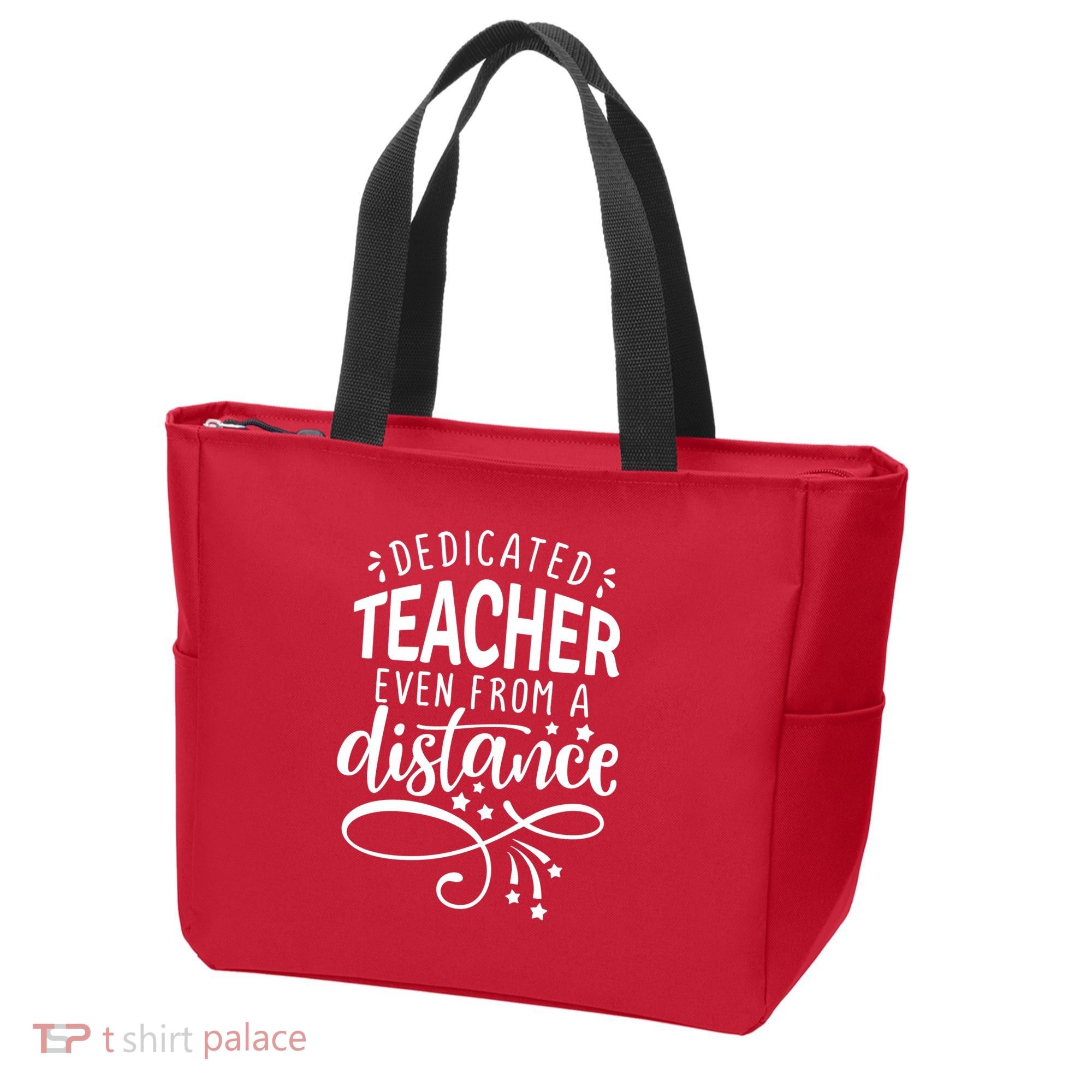 Dedicated Teacher Even From A Distance Tote Bag