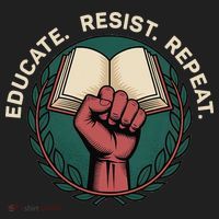 Defend Education Educate Resist Repeat Tumbler thumb 3