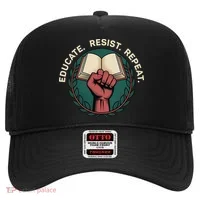 Defend Education Educate Resist Repeat Hat thumb 0