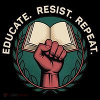 Defend Education Educate Resist Repeat Toddler Hoodie thumb 2