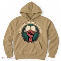 Defend Education Educate Resist Repeat Hoodie thumb 0