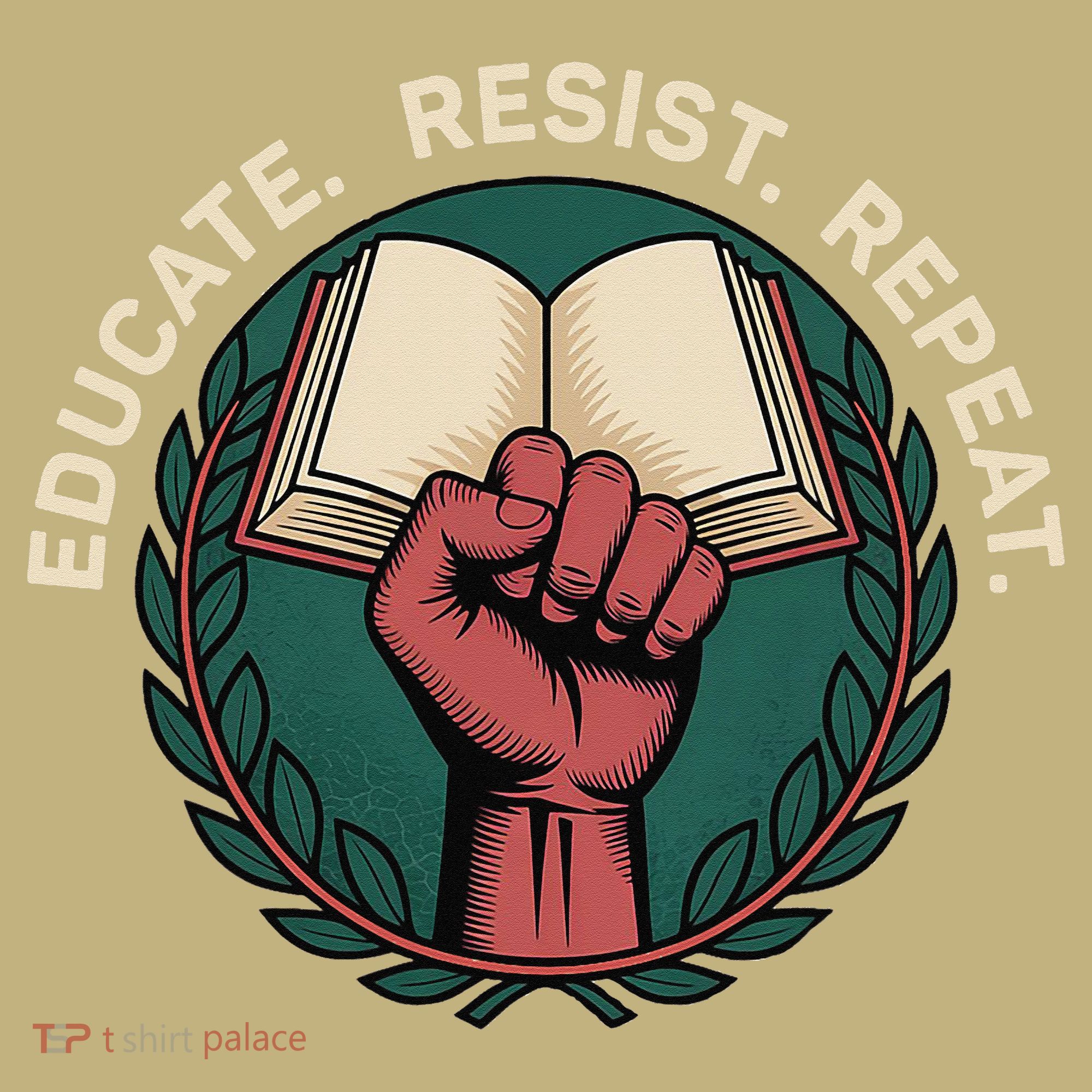 Defend Education Educate Resist Repeat Hoodie
