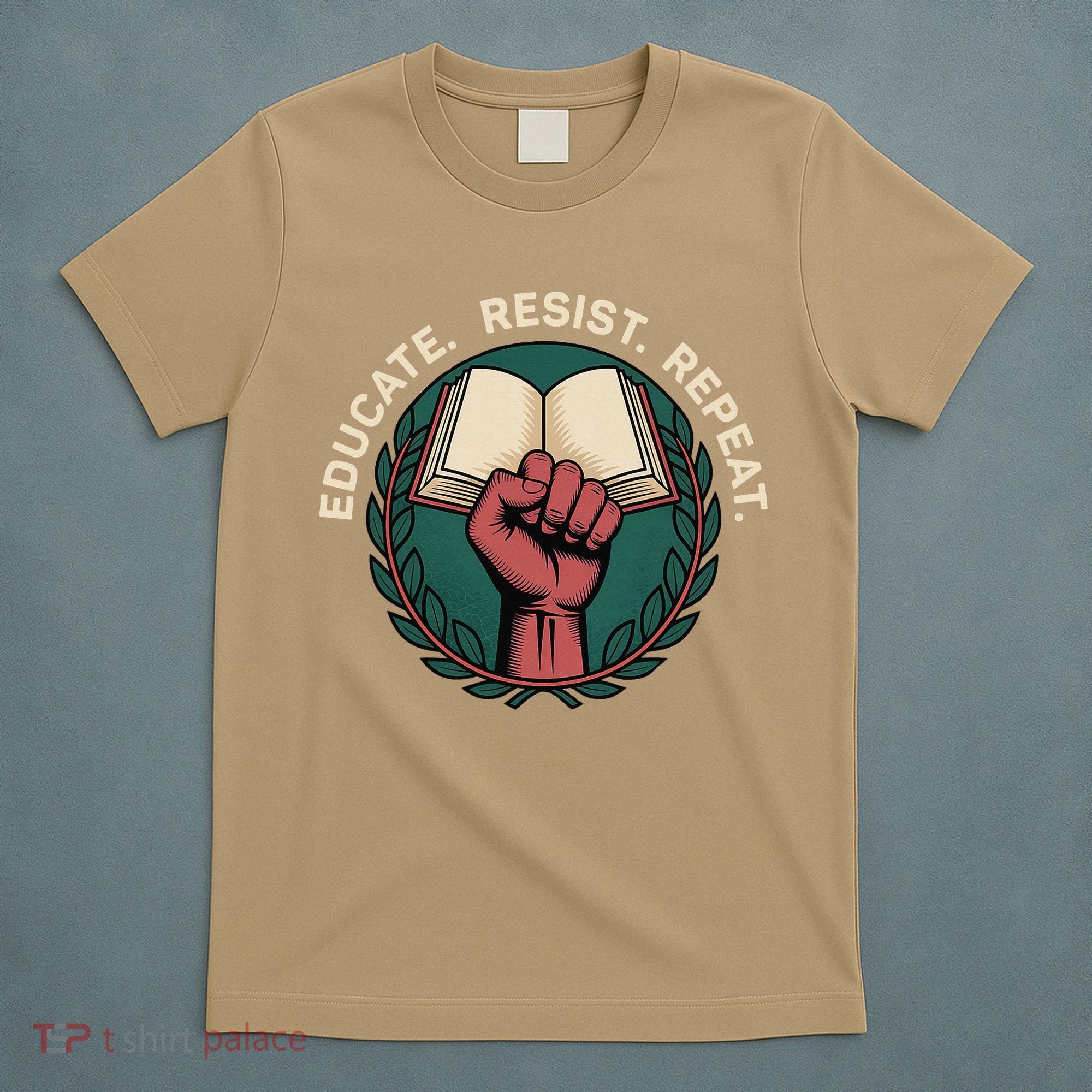 Defend Education Educate Resist Repeat T-Shirt