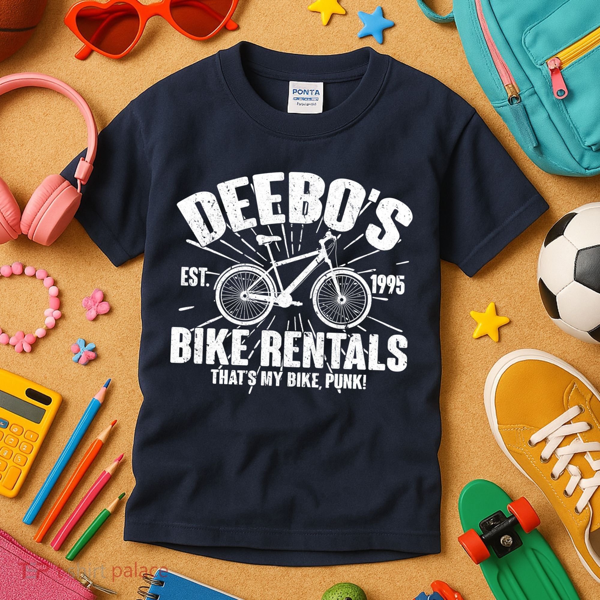 Deebo's Bike Rental Kids T-Shirt