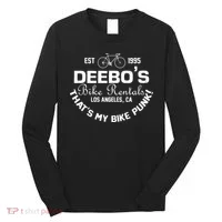 Deebos Bike Rental Retro Long Sleeve Shirt thumb 0