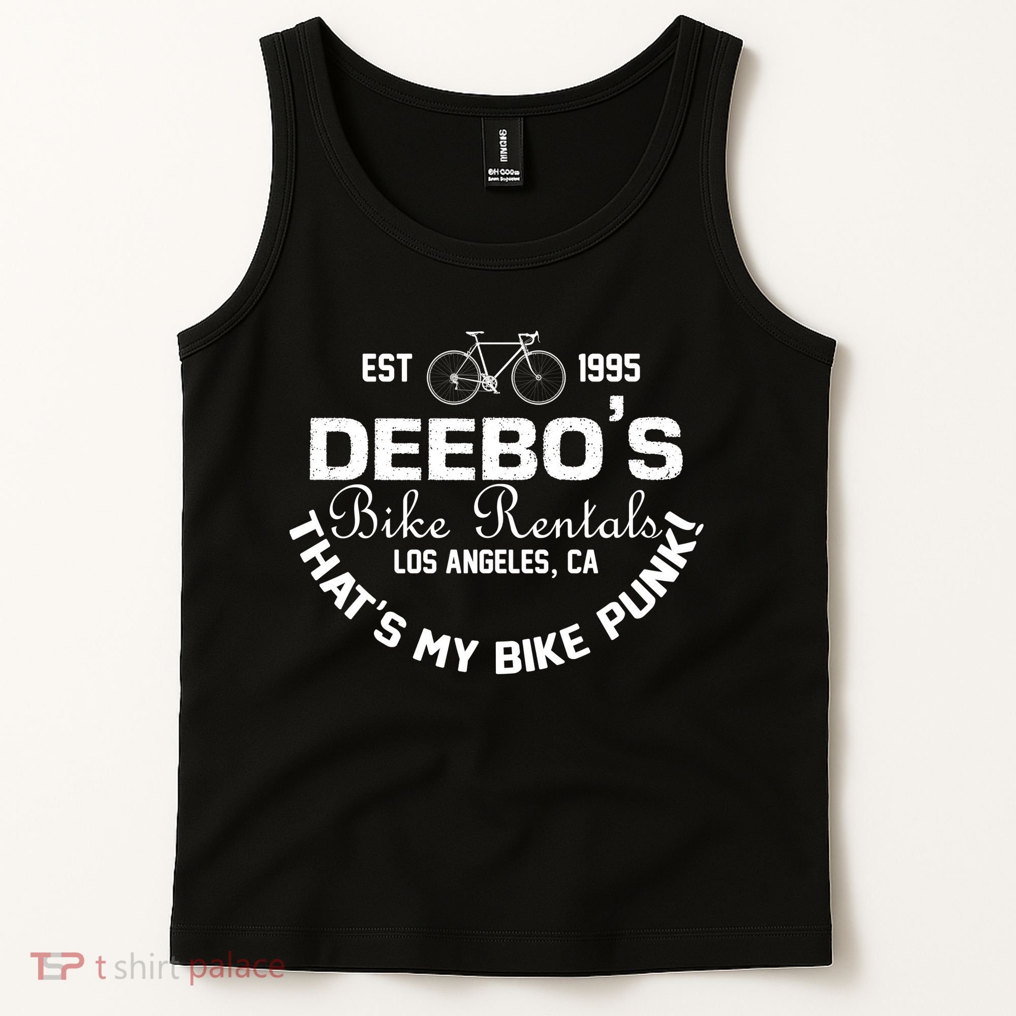 Deebos Bike Rental Retro Tank Top