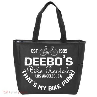 Deebos Bike Rental Retro Tote Bag