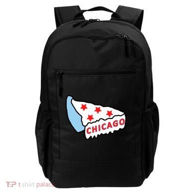 Deep Dish Chicago Pizza Flag Backpack