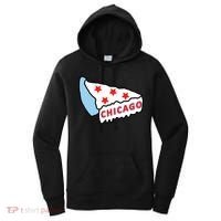 Deep Dish Chicago Pizza Flag Women's Hoodie thumb 0