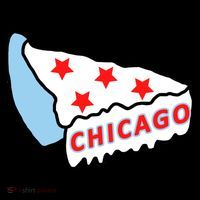 Deep Dish Chicago Pizza Flag Ornament thumb 1