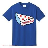 Deep Dish Chicago Pizza Flag Kids T-Shirt thumb 0