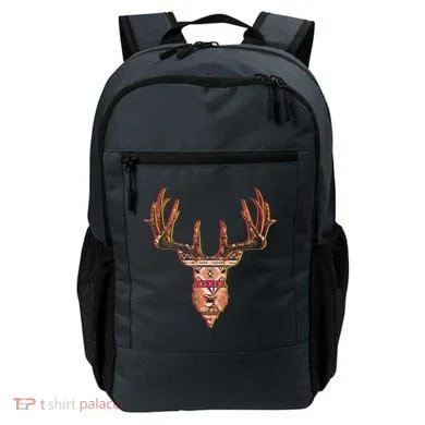 Deer Antlers Wilderness Pattern Backpack