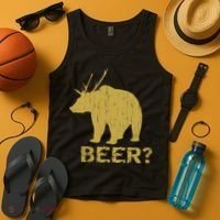 Deer Bear Beer Moose Elk Hunting Funny Tank Top thumb 4